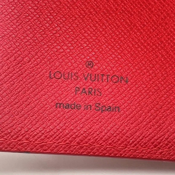 Authentic Louis Vuitton Red Epi Agenda PM (Only Red Left) - Picture 6 of 8